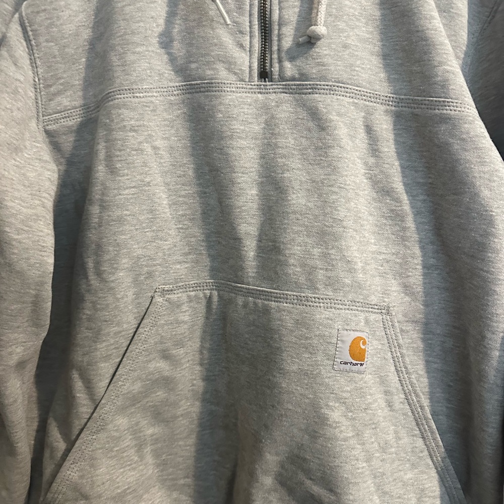 Carhartt Gray Pullover Hoodie